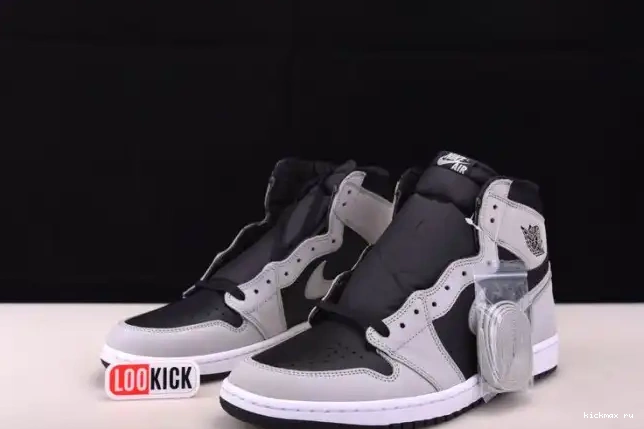 Cheap Kickmax Smoke Grey Air Jordan High White Black Retro Light 555088-035 1 0501